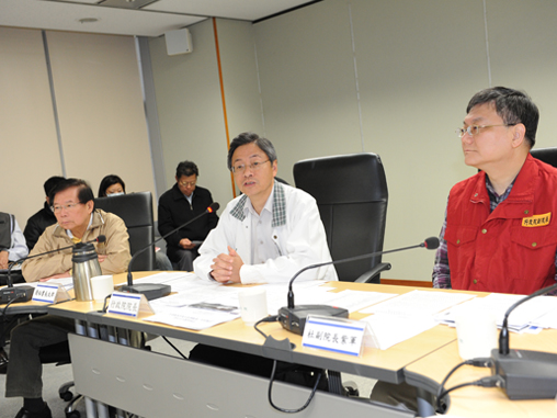 Premier Chang leads meeting on earthquake disaster mitigation