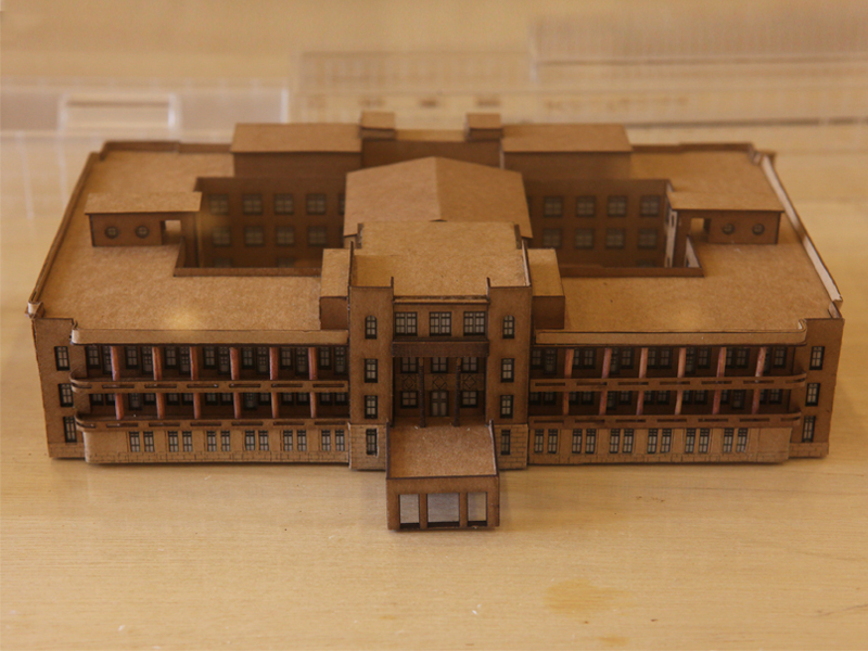 Model of the Central Building