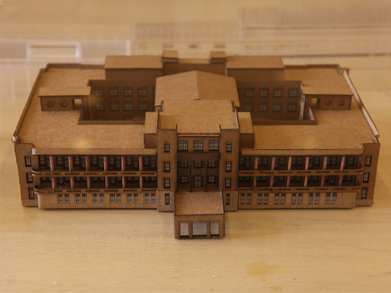 行政院中央大樓建物模型