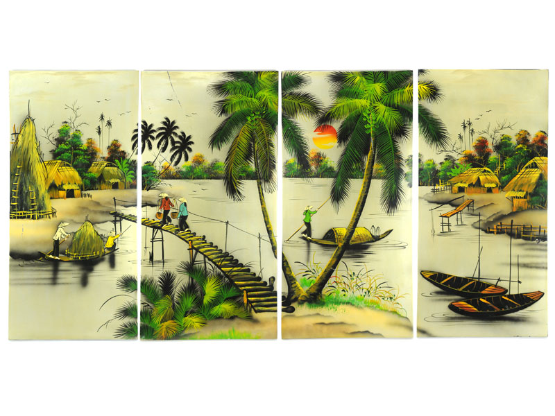 Vietnamese countryside painting縮圖1
